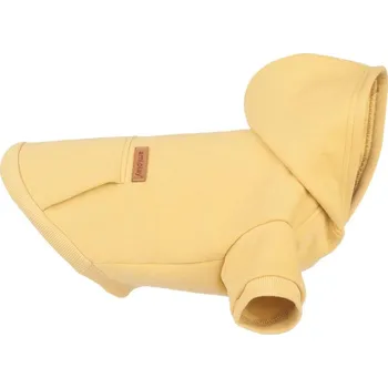 Obleček pro psa AMIPLAY- Texas 35 cm mikina s kapucí Maltese-yellow