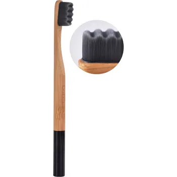 Zubní kartáček Dedra Innovations Zubní kartáček BAMBOO 10.000 VLÁKEN, GoEco® - černý