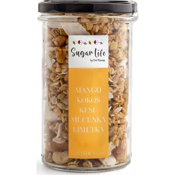 Sugar Life - Granola - kokos, mango, mučenka 300 g
