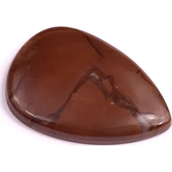 Korálek Kabošon Thunder Agate č.2608 (38x26x6mm)