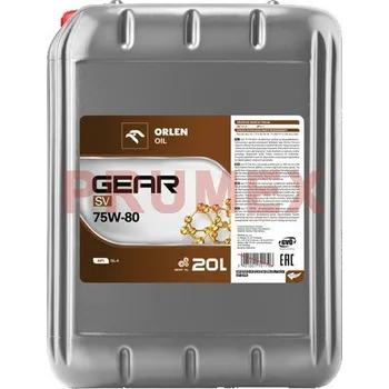 Převodový olej Orlen Gear SV 75W-80 - 20 L převodový olej