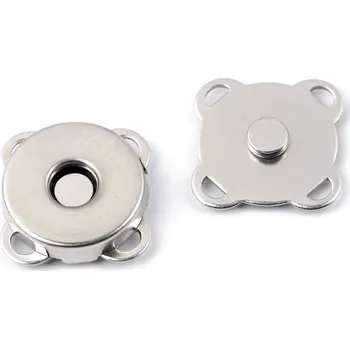 Magnetické zapínání k přišití Ø14 mm, malé, 1 nikl