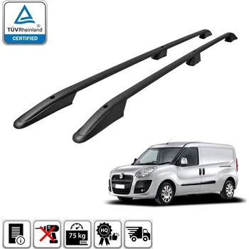 Příčník na automobil Podélné nosiče černé Opel Combo Maxi, r.v. 2010-2018