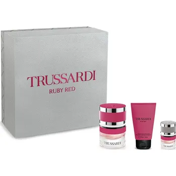 Kosmetická sada TRUSSARDI Ruby Red dárková sada 3 ks
