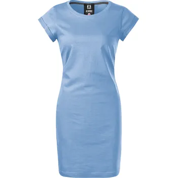 Dámské oblečení Dámské šaty ALTISPORT NoPrint NP/ALW871 NEBESKY MODRÁ S