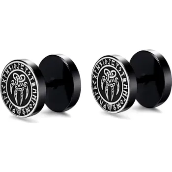 Náušnice B-TOP Náušnice z nerezové oceli s Vikingskými motivy Typ: Typ 4