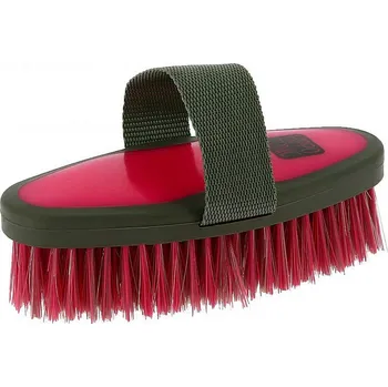 Čištění pro koně Kartáč pro koně HIPPOTONIC Softfun modrá