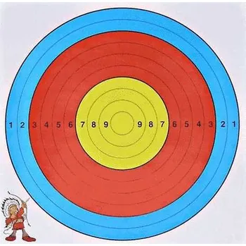 Lukostřelecký terč Papírový terč průměr 500 mm