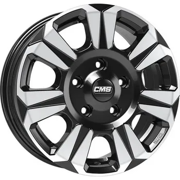 Alu kolo Alu kola CMS C31 diamond black - černé, leštěné čelo 7,5x18" 5x118 ET62 71,1