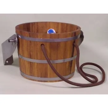 Polévací vědro STANDARD, iroko, 22 l + Doprava zdarma