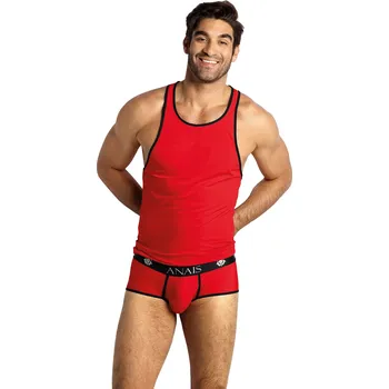 Dámská erotická souprava Pánský nátělník Soul top - Anais XL červená