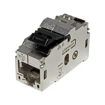 Síťový konektor MC modul/keystone spojka RJ45, kat. 6a, STP (940.044)