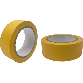 Lepicí páska Ostatní Lepicí páska zakrývací a ochranná PVC, štukatérská žlutá | 38 mm x 33 m