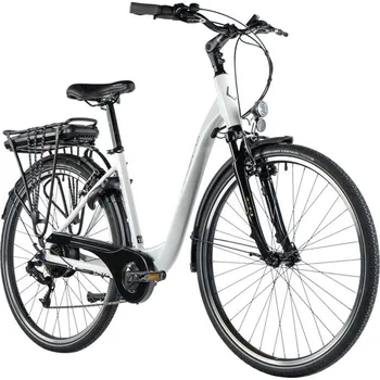 Elektrokolo Leader Fox PARK CITY 28", ZADNÍ MOTOR, 2024 white 18"