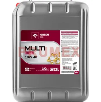 Motorový olej Orlen Multi STOU 10W-40 - 20 L motorový olej