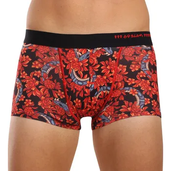 Pánské boxerky 69SLAM Hip BLOSSOMING SNAKE (MSYBSK-PO) L MSYBSK-PO Možnost vrácení zboží ZDARMA do 120 dnů!