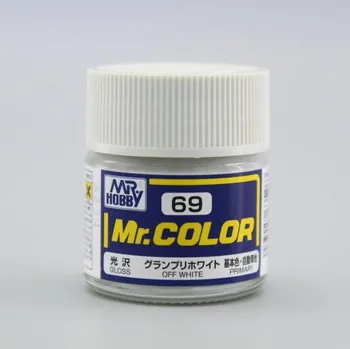 Mr. Color 069 - Off White - Bílá základní (10ml) - Gunze C069