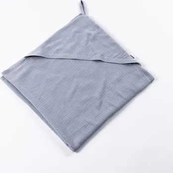 Dárková krabička Tulimese Dárková krabička Malá mušelínová osuška s výšivkou NA PŘÁNÍ VÝBĚR BARVY/MATERIÁLU: MUŠELÍN ŠEDÝ