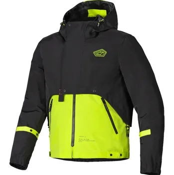 Moto oblečení Bunda na motorku Alpinestars Mootant Waterproof Parka černo-fluo žlutá XL
