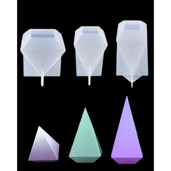 Forma na odlévání Silikonové formy – jehlany s podsadou Varianta: 5 x 4,3 cm