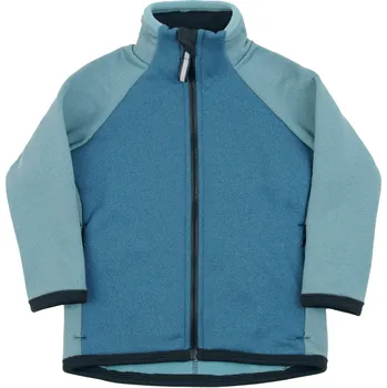 Dámský svetr dámská petrolejová tecnostretchová mikina se stojáčkem