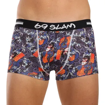 Pánské spodní prádlo Pánské boxerky 69SLAM Hip KABUKI MASON (MSYKBK-PO) L MSYKBK-PO Možnost vrácení zboží ZDARMA do 120 dnů!