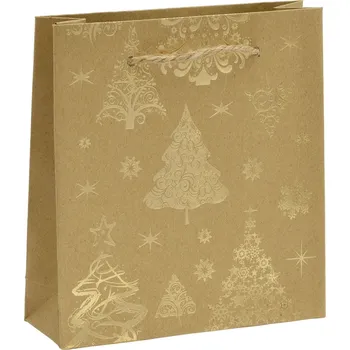 Dárková krabička JK Box Vánoční dárková taška KX-98/AU + 2 měsíce na vrácení zboží