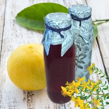 Sirup MODRÁ KUCHYNĚ sirup třezalkový 500ml