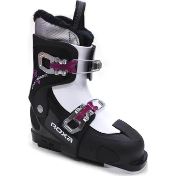 Sjezdové boty Roxa Chameleon Girl 24/25 černo-bílá