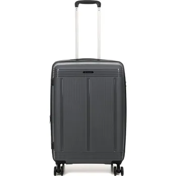 Střední cestovní kufr na kolečkách polypropylen 70l Worldline 292 šedá