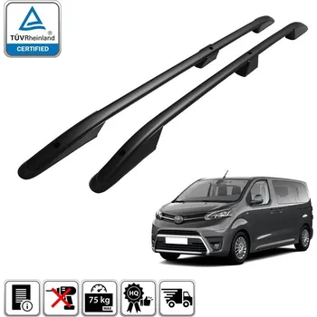 Příčník na automobil Podélné nosiče černé Toyota Proace Verso - verze Compact, r.v. 2016+