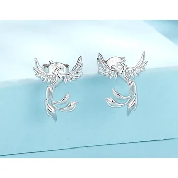 Náušnice For Silver Puzetové náušnice Phoenix - Stříbro 925