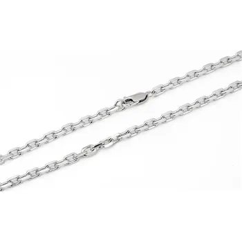Řetízek Pánský stříbrný řetízek ankr 50 cm STRR0569F + dárek zdarma