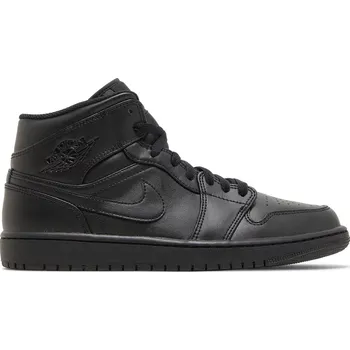 Pánské tenisky Air Jordan Jordan 1 Mid Triple Black (2022) Velikost: 37,5