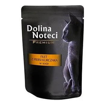 Krmivo pro kočku Dolina Noteci Premium kuřecí prsní řízek pro kočky 10x85g SLEVA 2%