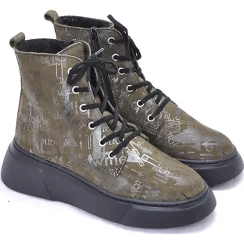 Dámská zimní obuv Iberius 3730 zelená, vel. 37