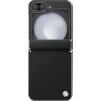 Pouzdro na mobilní telefon Nillkin CamShield Flip Zadní Kryt pro Samsung Galaxy Z Flip 6 Black 6902048284371