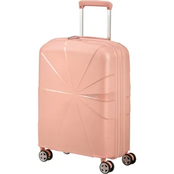 American Tourister Starvibe 55cm Spinner rozšiřitelný Oranžový Metallic Peach
