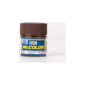 Modelářská barva Mr. Color 520 - NATO Lederbraun - Hnědá (10ml) - Gunze C520