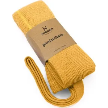 Kojenecké oblečení Tatrasvit Punčocháče s kšandami 100% bavlna SLUNEČNICOVÁ - 70