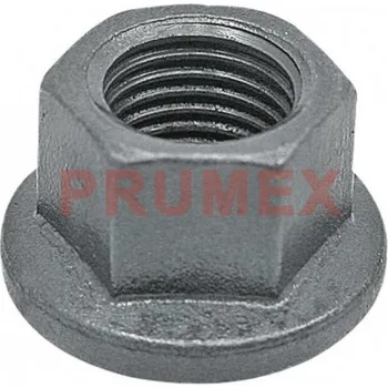 Matice Matice kolová s plochým límcem DIN 74361B ZB M18x1,50 |08| pozink, SW 24