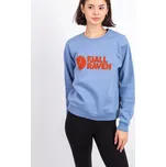 Fjällräven Fjällräven Logo Sweater W 543-243 Dawn Blue-Terracotta Brown XS