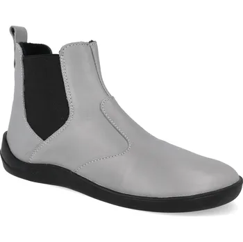 Dámská zimní obuv Barefoot dámské zimní boty Jampi - Lola chelsea světle šedé Velikost: 38