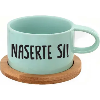 Hrnek makronka - Naserte si Barva hrnečku: Mátová