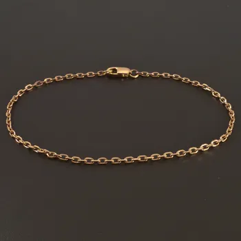 Náramek Goldpoint Pevný náramek ankr červené zlato Váha: 1.60 g, Délka: 18 cm