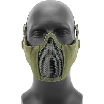 Karnevalová maska Imperator Tactical Dětská tvarovatelná maska obličeje Glory - Ranger Green