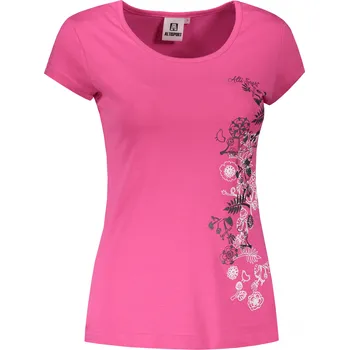 Dámské triko ALTISPORT CARRYOVER ALW029122 PURPUROVÁ XS