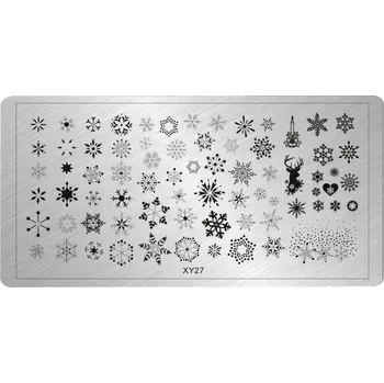 Nailee Destička na razítkování vločky XY27