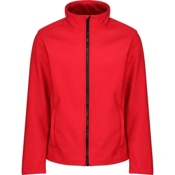 Pánská 2-vrstvá softshellová bunda "Ablaze" TRA 628 classic red-black XXL