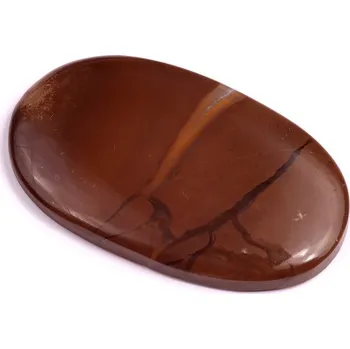 Korálek Kabošon Thunder Agate č.2615 (48x29x5mm)